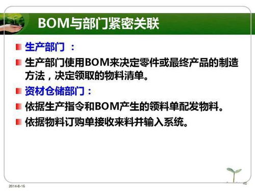 物料編碼、BOM與ERP 企業(yè)信息化基礎(chǔ)與有喜ERP實(shí)踐